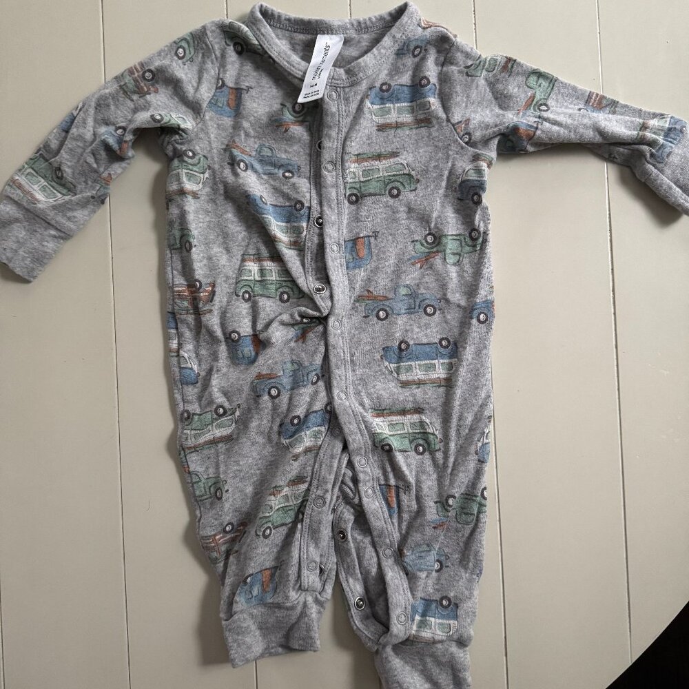 Modern Moments by Gerber Button Up Sleeper | 3-6mo